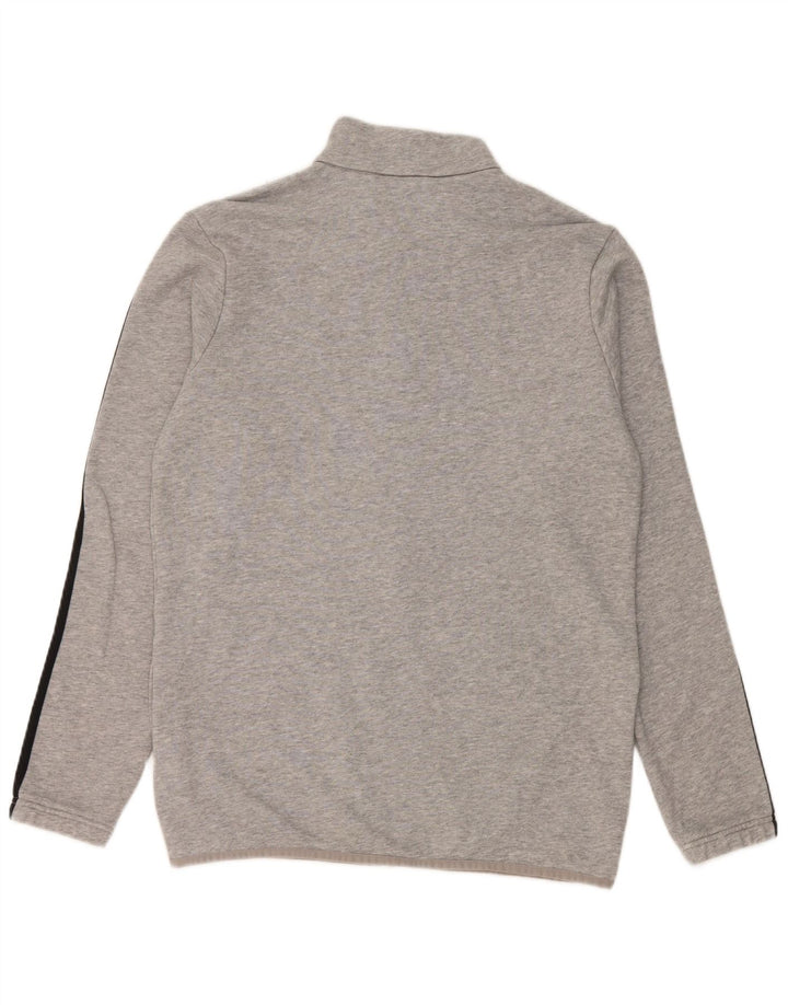 Giacca Top della Tuta da Ragazzo Adidas 15-16 Anni in Cotone Grigio