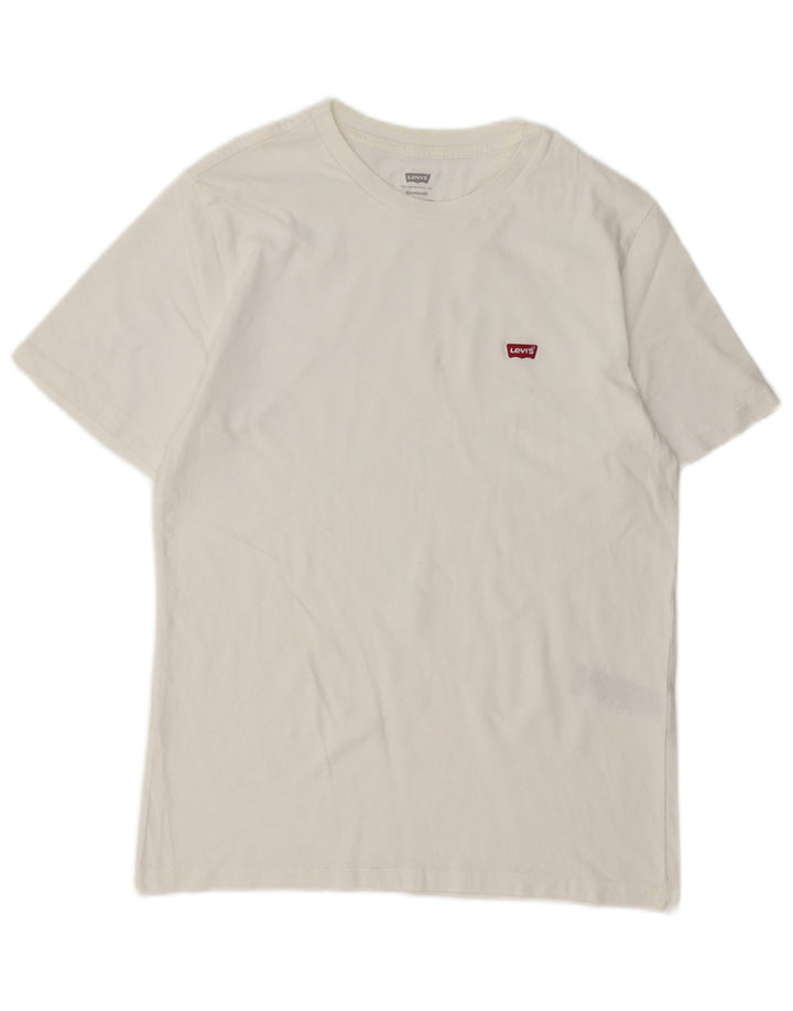 T-shirt standard da uomo Levi's Top piccola in cotone bianco