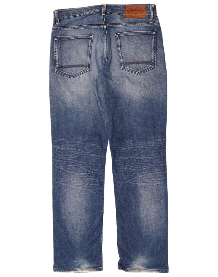 Jeans dritti da uomo Timberland Clark W32 L32 cotone blu