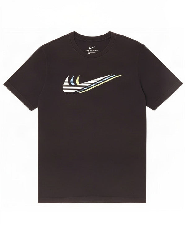 T-shirt grafica da uomo Nike Top nera media