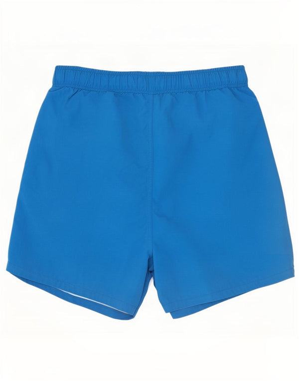 Pantaloncini da bagno grafici da uomo Ellesse piccoli in nylon blu