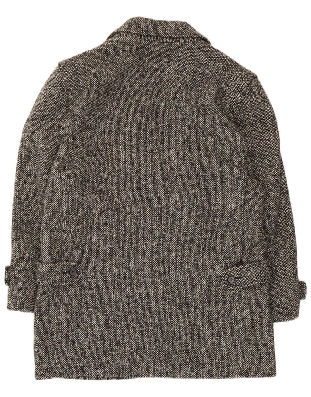 Cappotto vintage da donna UK 14 grigio medio