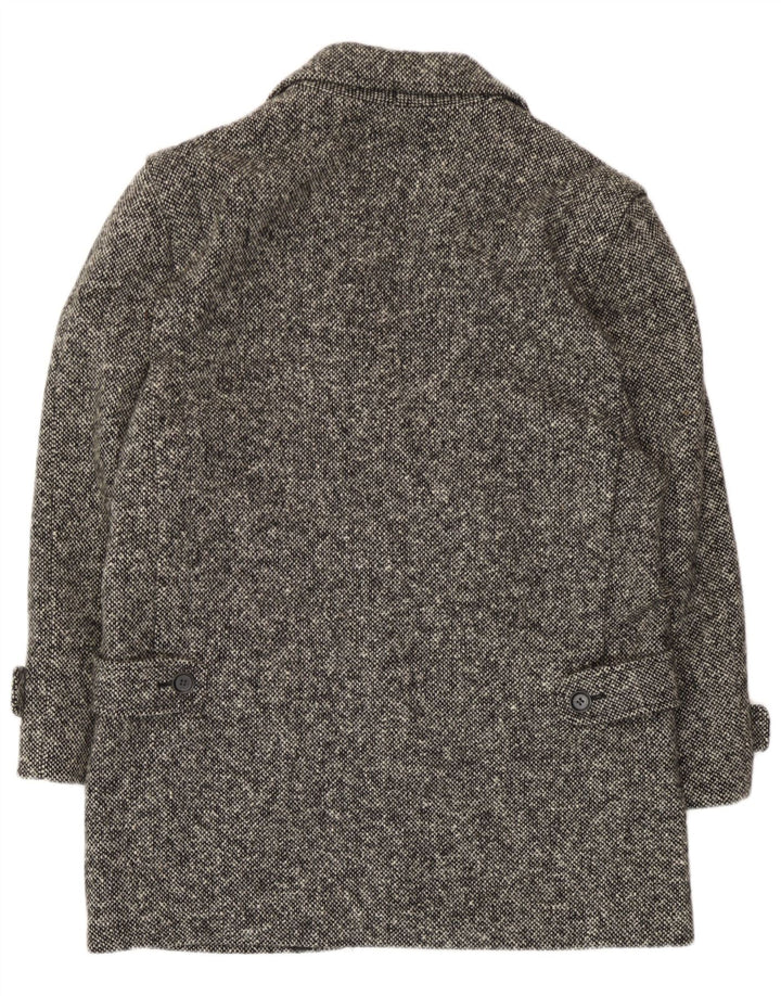 Cappotto vintage da donna UK 14 grigio medio