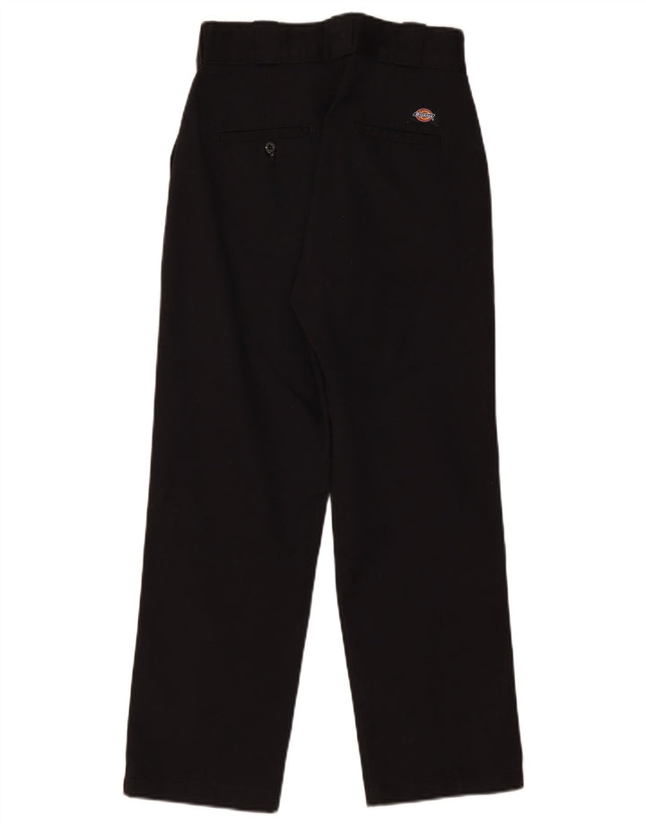 Pantaloni chino dritti da donna Dickies W26 L26 poliestere nero