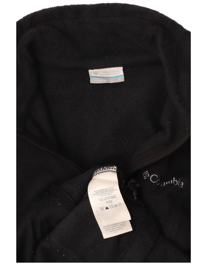 Giacca in pile da donna COLUMBIA UK 10 Small Poliestere blu navy