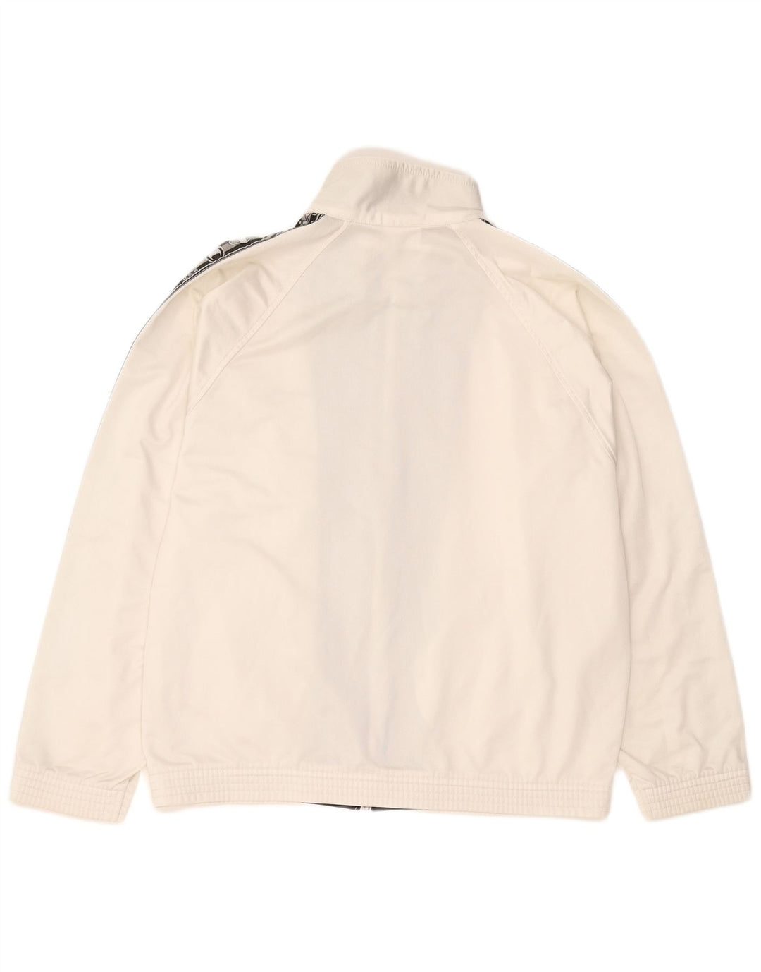 Giacca da tuta grafica da uomo Champion a righe bianche medie