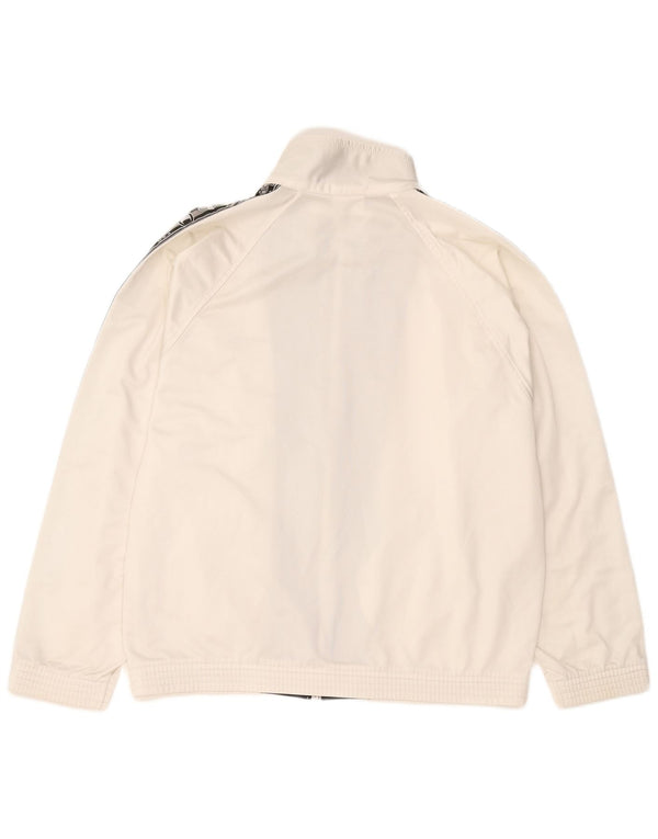 Giacca da tuta grafica da uomo Champion a righe bianche medie