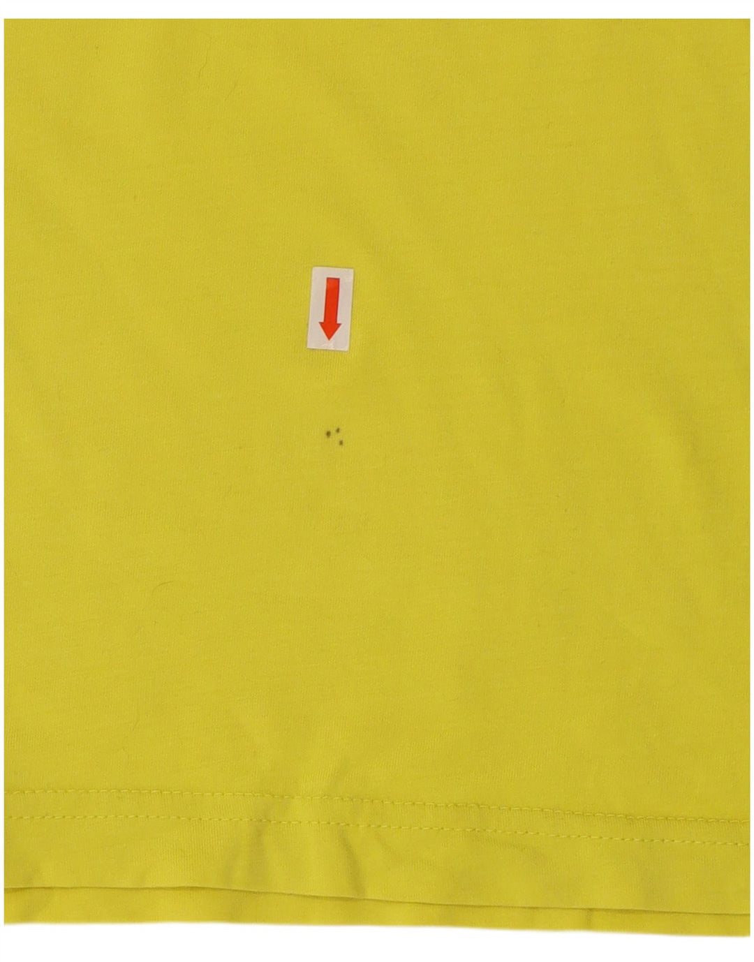 PUMA Mens Graphic T-Shirt Top XL Yellow