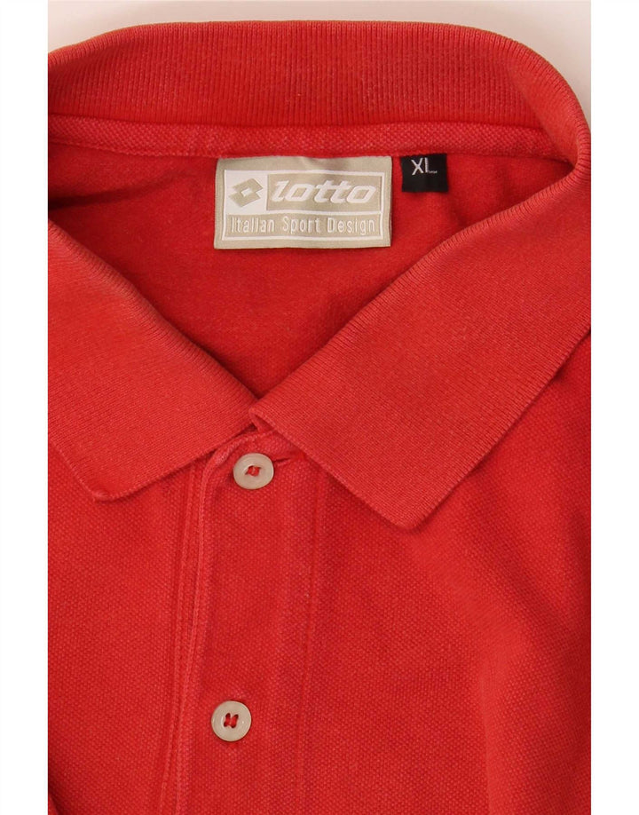 Polo Kappa Uomo XL Rossa
