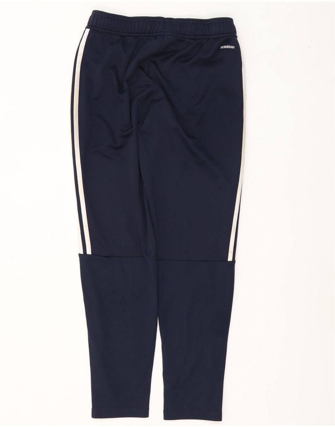 Adidas Mens Aeroready Tracksuit Trousers Medium Navy Blue Polyester
