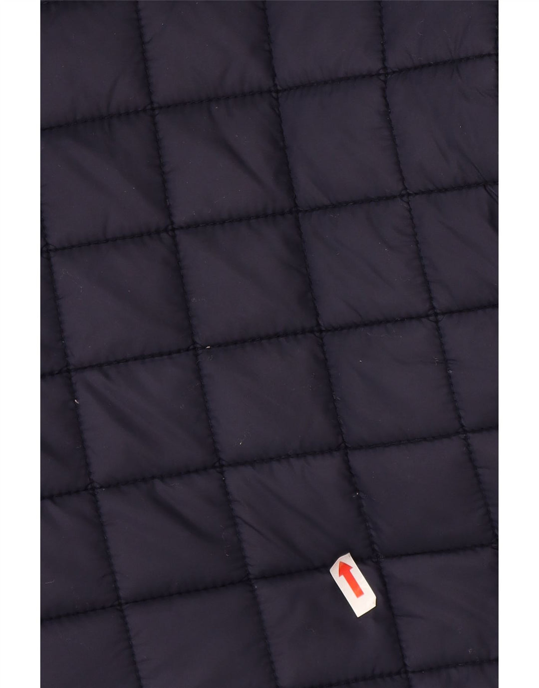 Giacca imbottita con cappuccio da donna Superdry UK 14 grande nylon blu navy