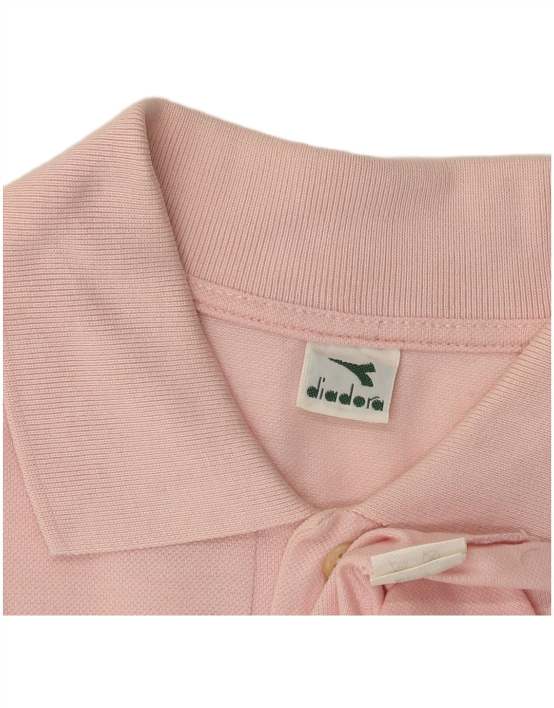 Polo Uomo Diadora Cotone Rosa Medio