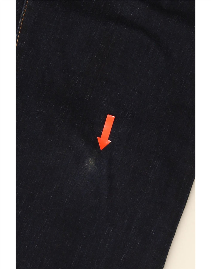 Jeans dritti Levi's da donna 714 W29 L31 cotone blu navy