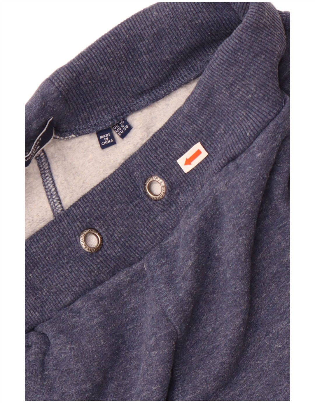 Pantaloni da tuta da donna Superdry Joggers UK 10 Small Navy Blue Flecked