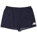 Pantaloncini sportivi da uomo Kappa grandi in poliestere blu navy