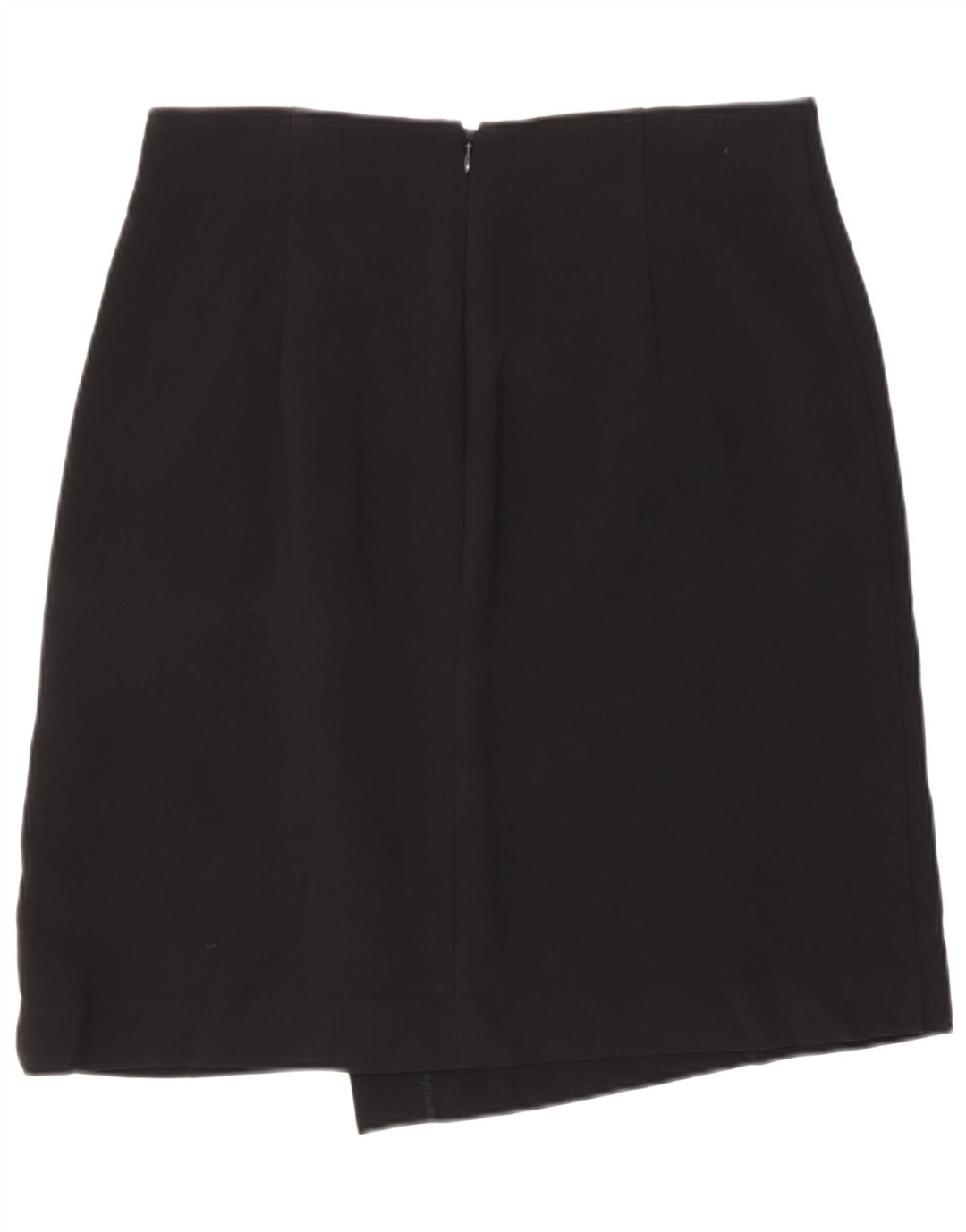 Gonna a tubino da donna Marks & Spencer UK 12 media W30 poliestere nero