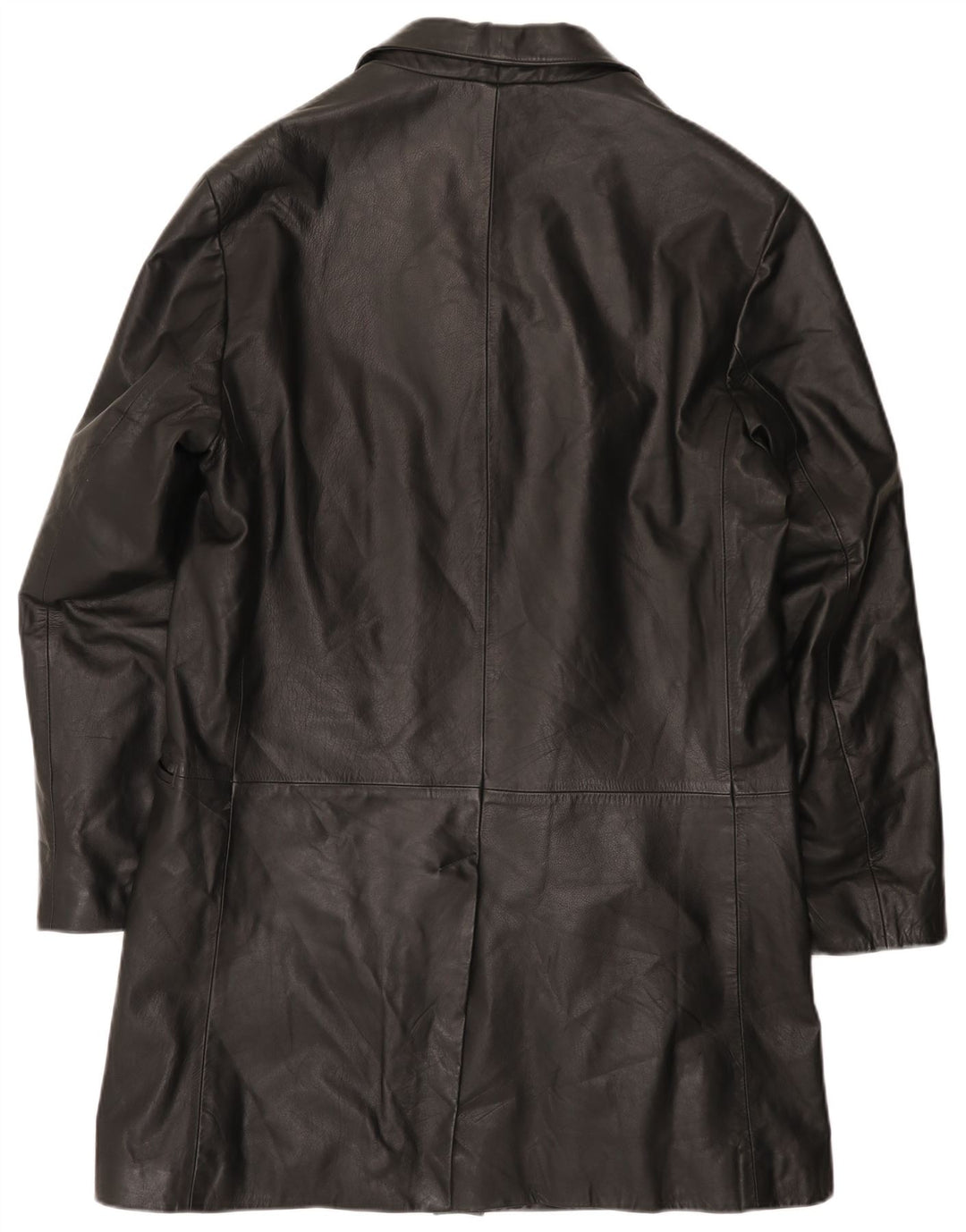 Cappotto Uomo In Pelle Airone Libero Conbipel IT 54 XL Pelle Nera