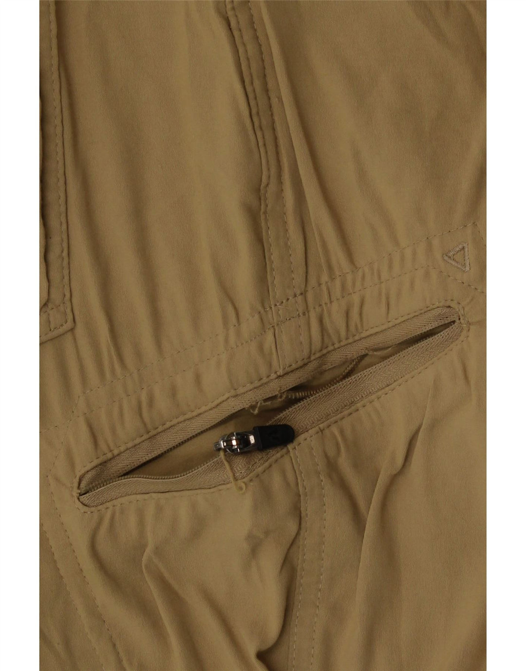 Pantaloncini cargo da uomo Eddie Bauer W32 grandi nylon kaki