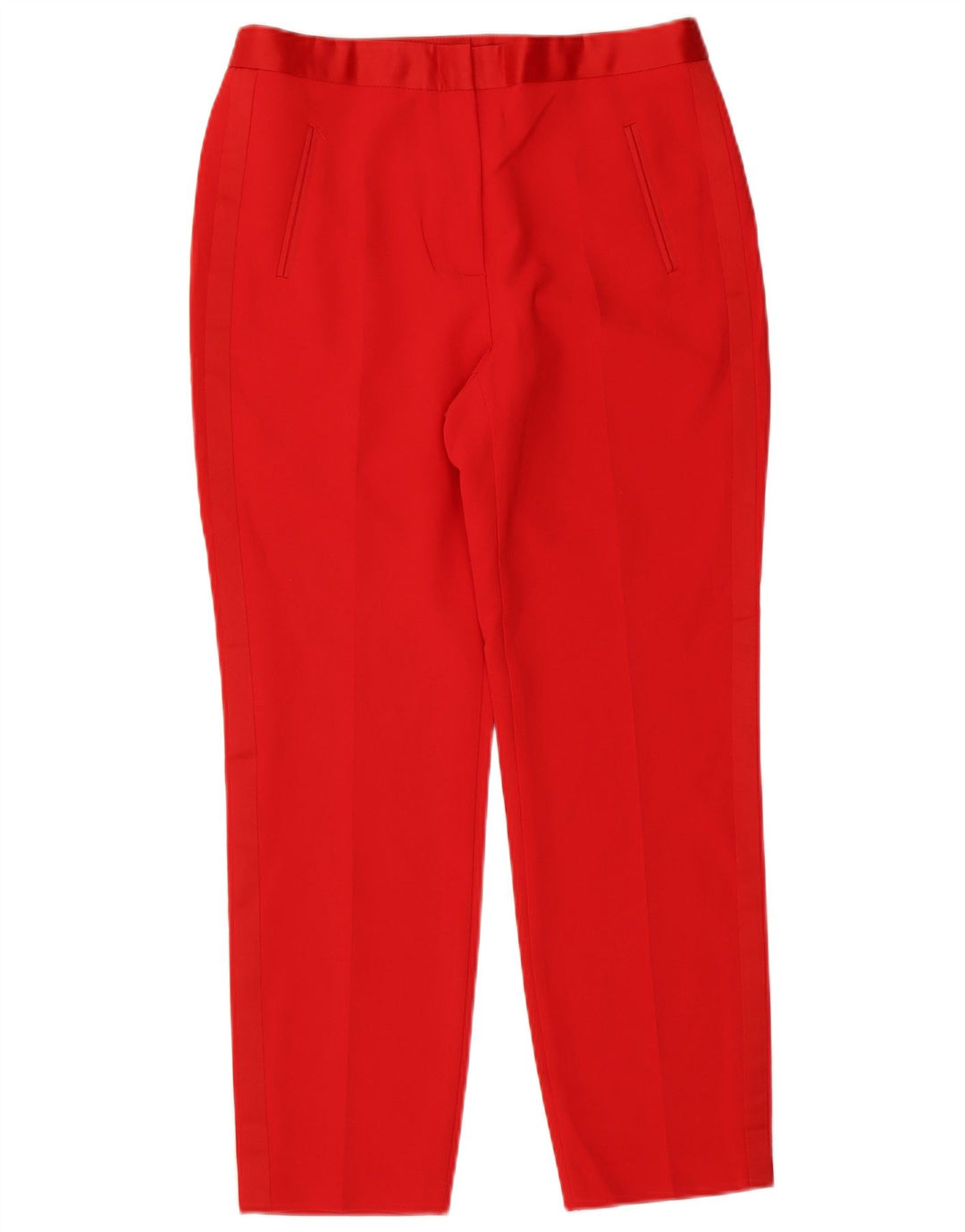 Pantaloni da abito slim Zara da donna grandi W32 L27 rossi