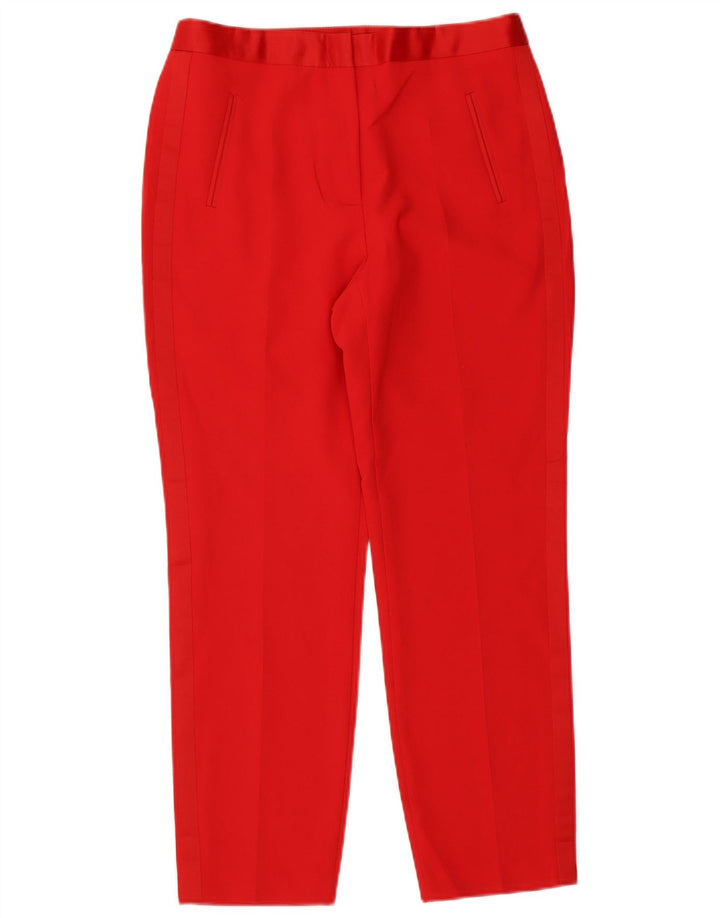 Pantaloni da abito slim Zara da donna grandi W32 L27 rossi