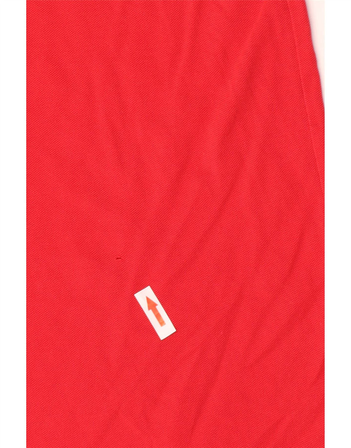Polo Hugo Boss da uomo vestibilità regolare 2XL cotone rosso