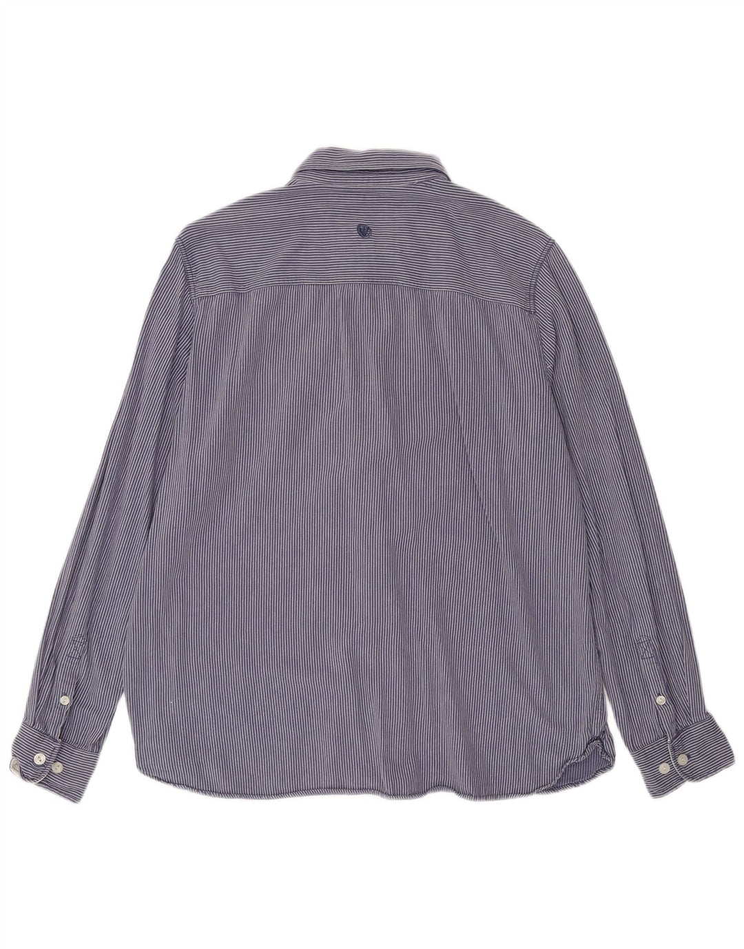 Camicia da uomo Fat Face XL in cotone gessato blu
