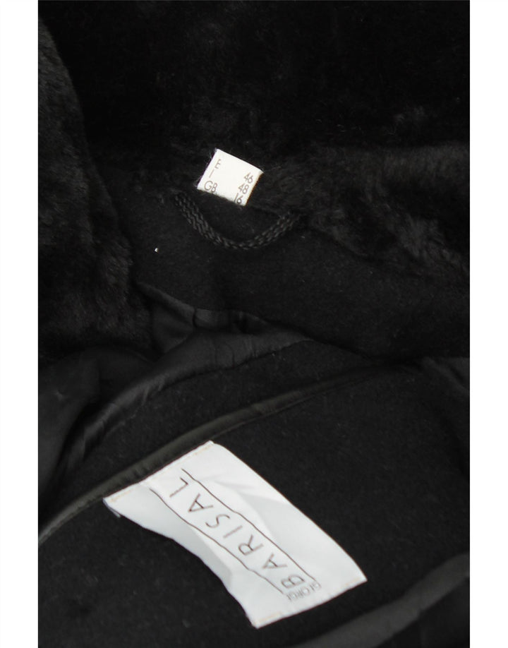 Soprabito oversize da donna Barisal UK 16 grande lana nera