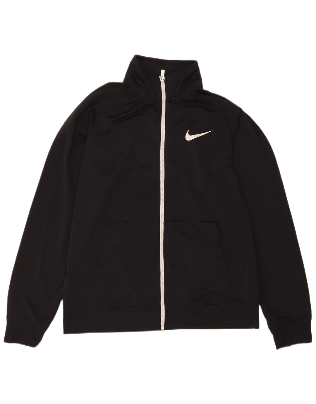 Giacca da ginnastica da uomo Nike XL nera in poliestere