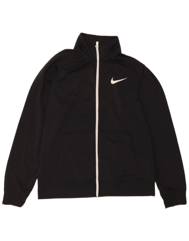 Giacca da ginnastica da uomo Nike XL nera in poliestere