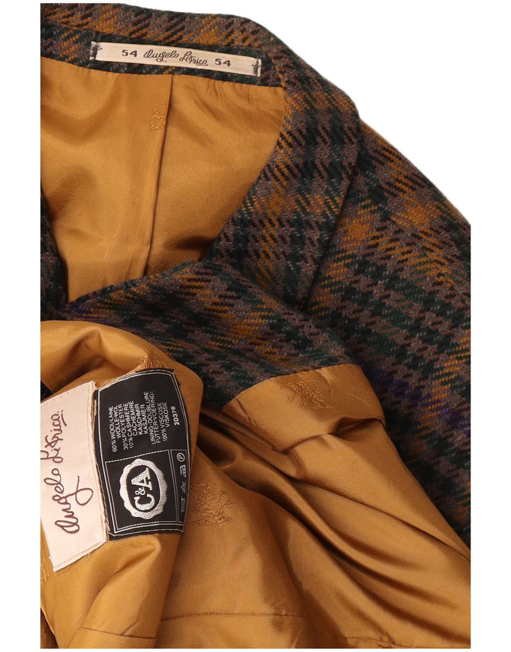 Giacca blazer da uomo Angelo Litrico EU 54 2XL Pied de poule multicolore