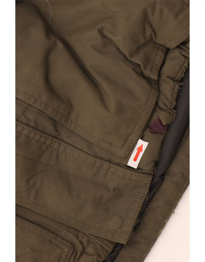 Giacca imbottita con cappuccio da uomo The North Face UK 38 nylon kaki medio