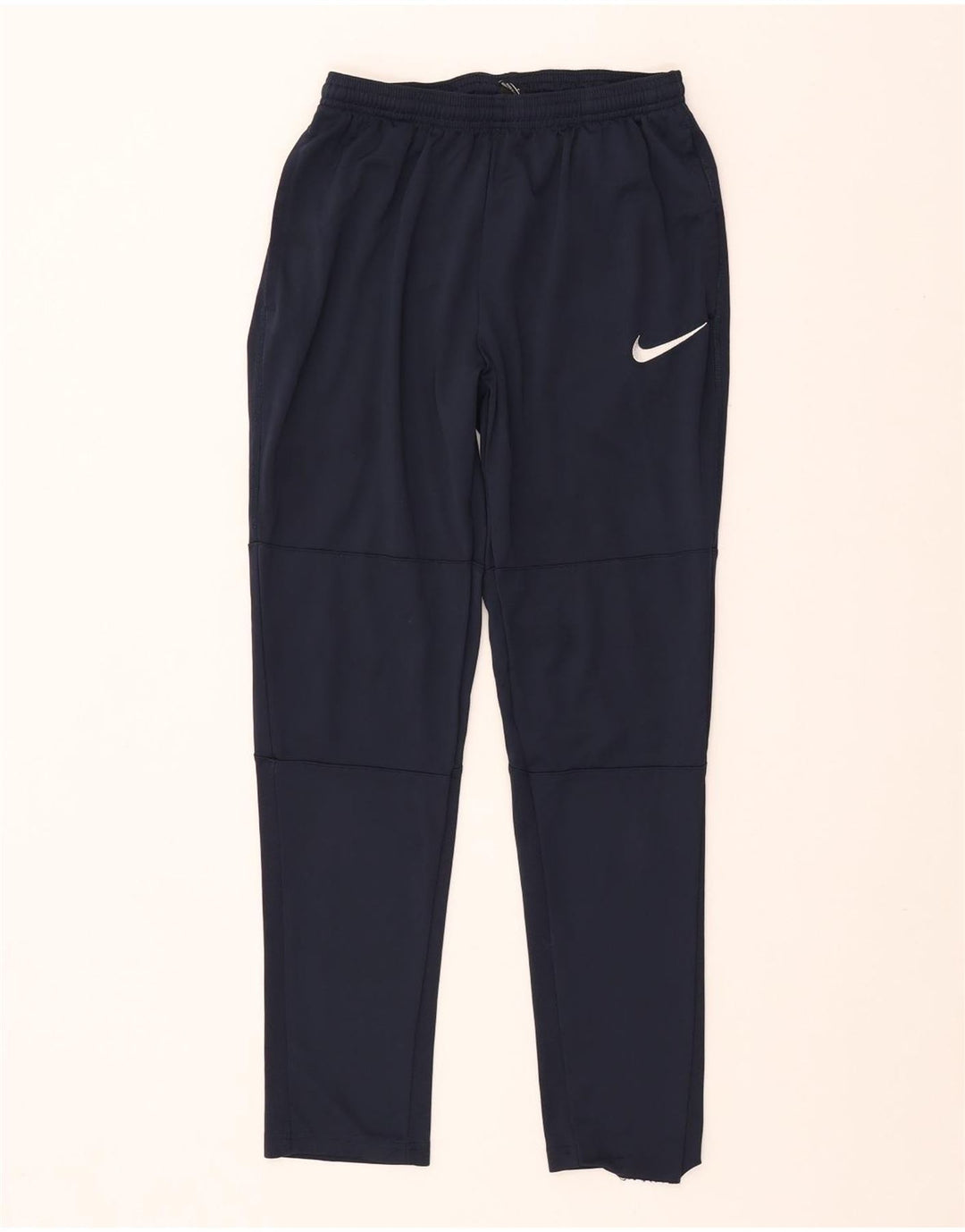 Pantaloni da tuta Nike Dri Fit da uomo UK 10 Small poliestere blu navy