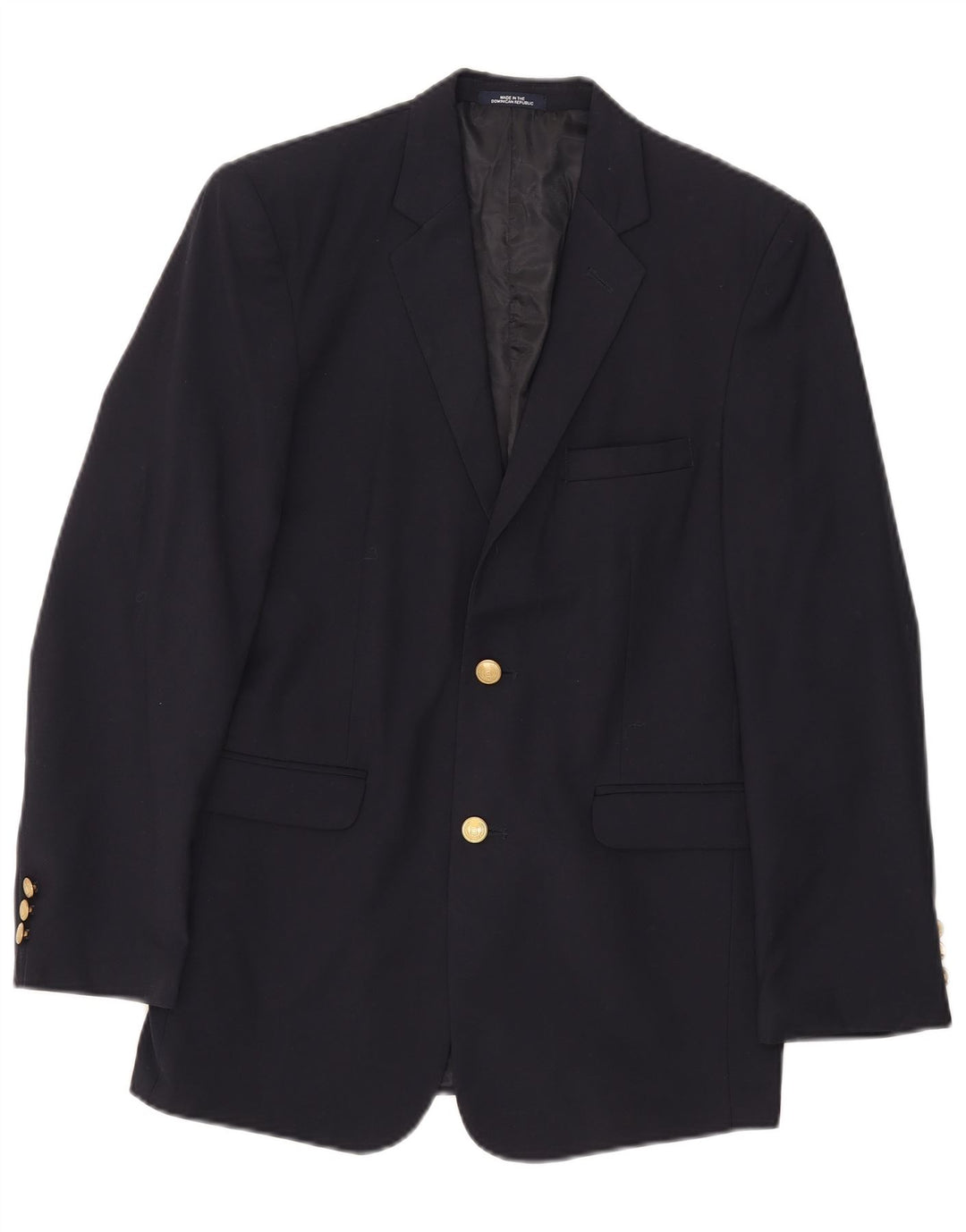 Giacca blazer a 2 bottoni Chaps Boys 15-16 anni in poliestere blu navy