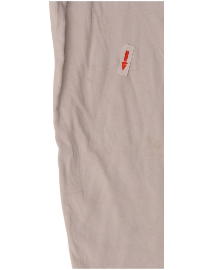 T-shirt grafica da uomo Adidas Top in cotone bianco medio