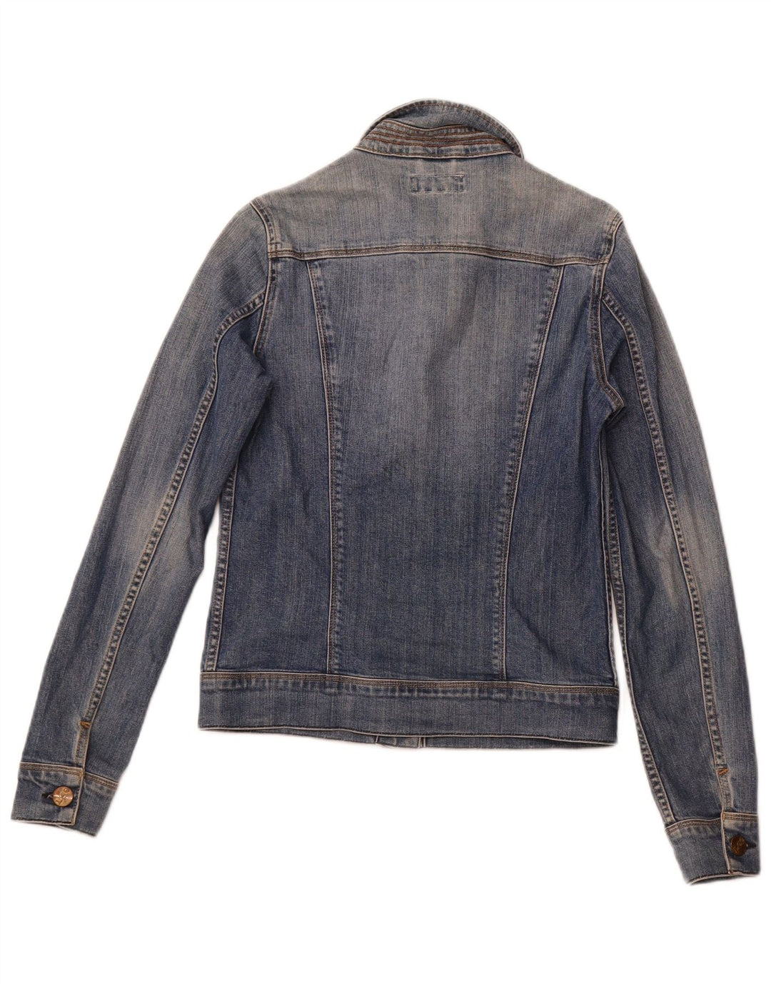Giacca in denim da donna LEE UK 10 piccola in cotone blu navy