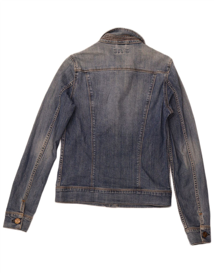 Giacca in denim da donna LEE UK 10 piccola in cotone blu navy