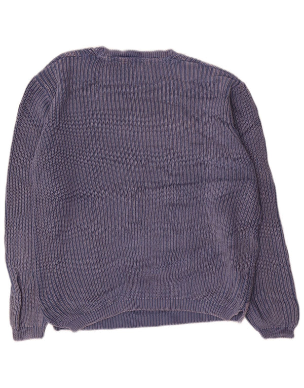 Maglione da donna con scollo a barca con grafica Avirex UK 18 XL Blu navy USA