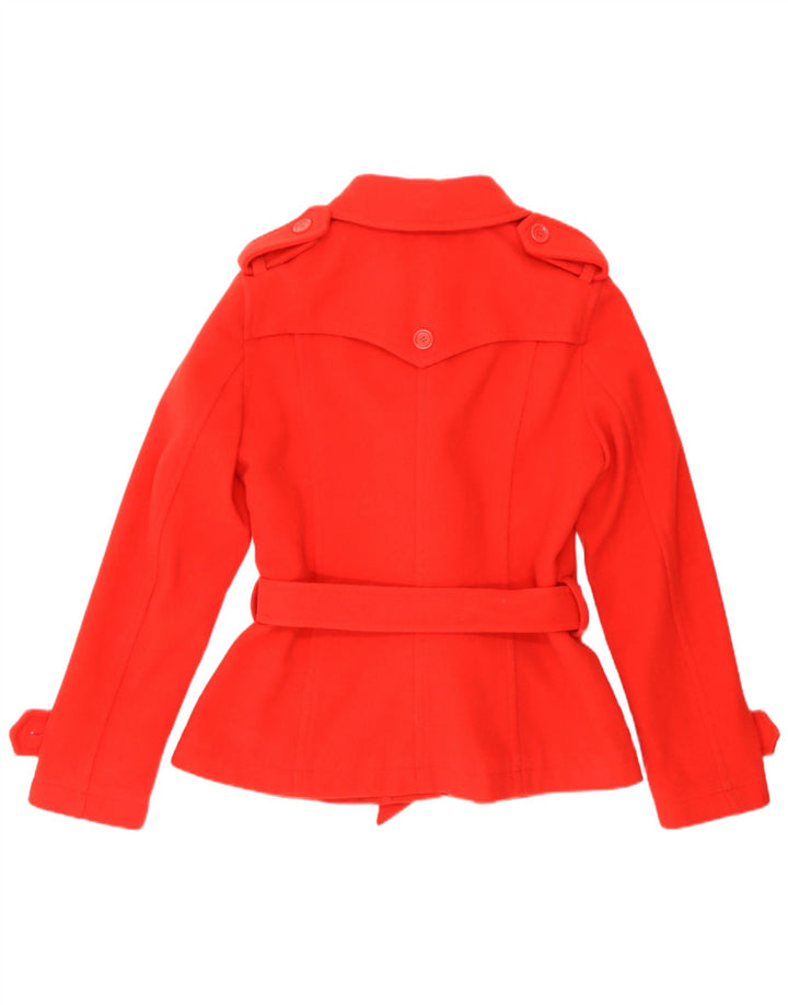 Montgomery militare da donna Moschino UK 12 rosso medio in lana
