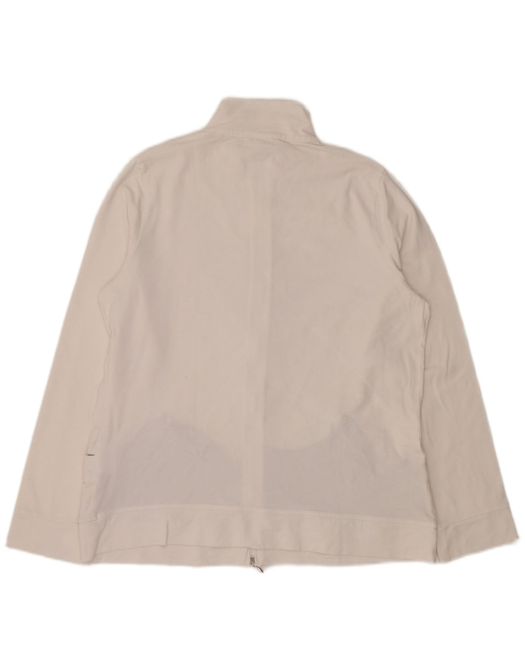 CHAMPION Giacca da tuta grafica Easy Fit da donna UK 16 Large Bianca