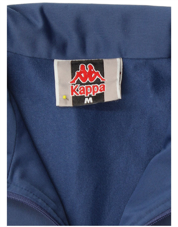 Giacca da tuta da uomo Kappa blu medio color block