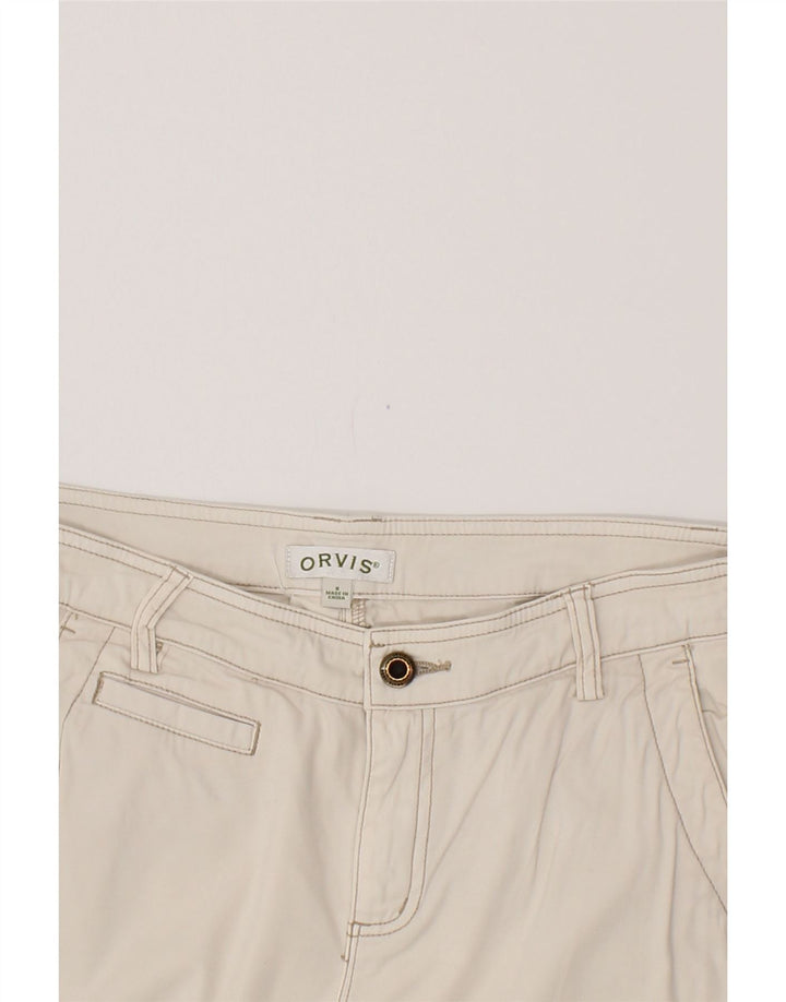 ORVIS Womens Slim Chino Trousers US 8 Medium W30 L30  Beige Cotton Vintage Orvis and Second-Hand Orvis from Messina Hembry 