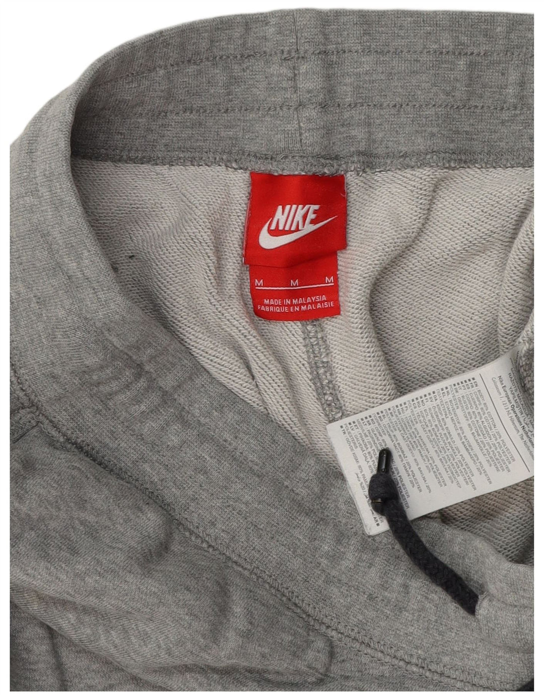 NIKE Pantaloni da tuta con grafica da uomo Joggers in cotone grigio medio