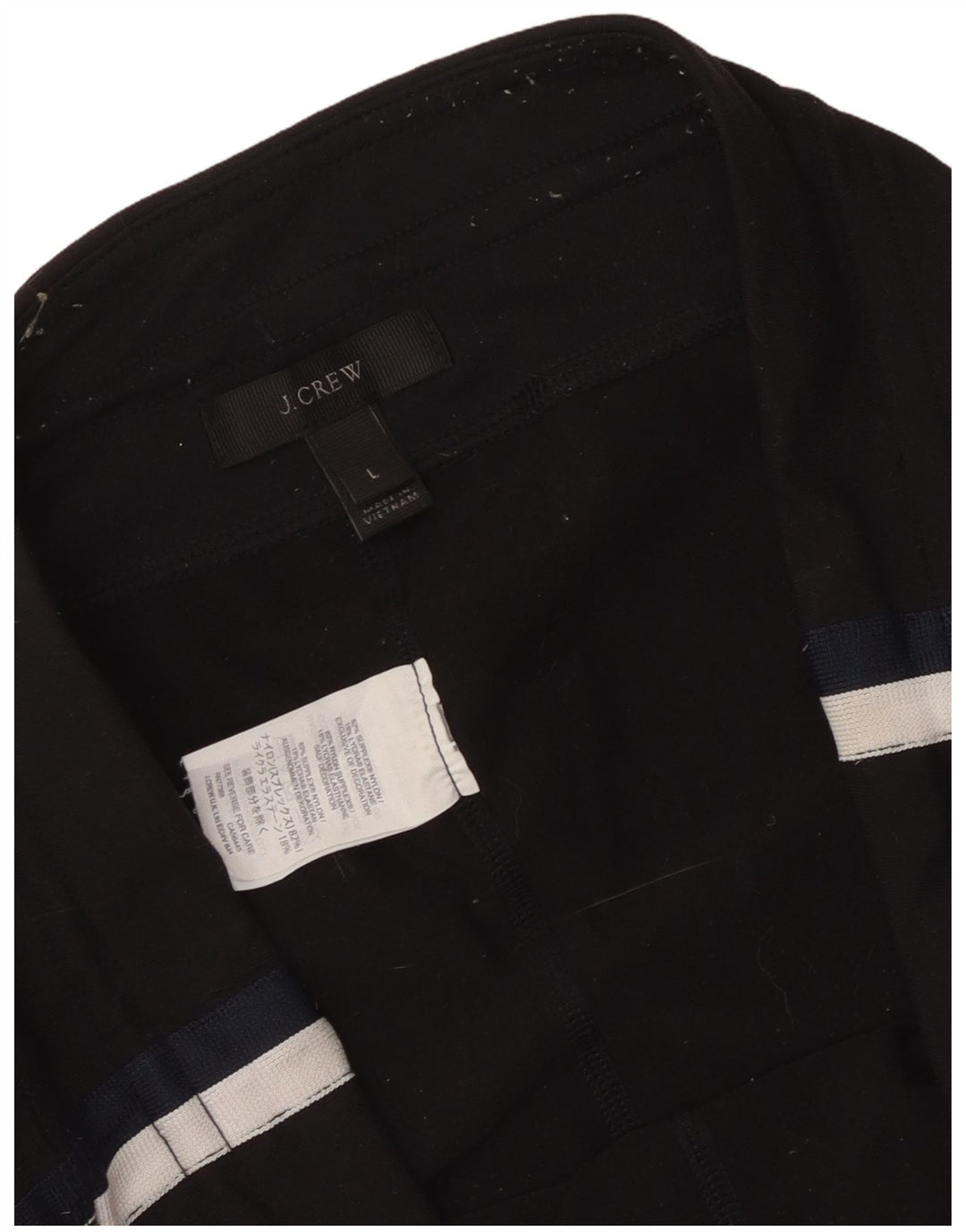 Pantaloni da tuta da donna J. Crew UK 16 Large Nylon nero