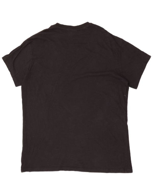 T-shirt grafica Nike da uomo vestibilità ampia 2XL cotone nero