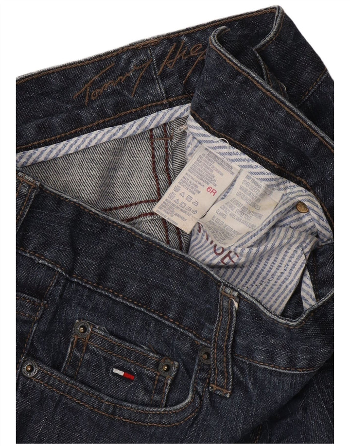 TOMMY HILFIGER Jeans bootcut da donna US 6 medio W30 L26 cotone blu navy