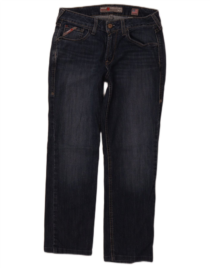 Jeans slim da donna ARIAT W27 L26 cotone blu navy