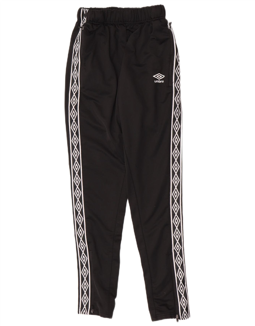 Pantaloni da tuta con grafica Umbro da uomo piccoli in poliestere nero