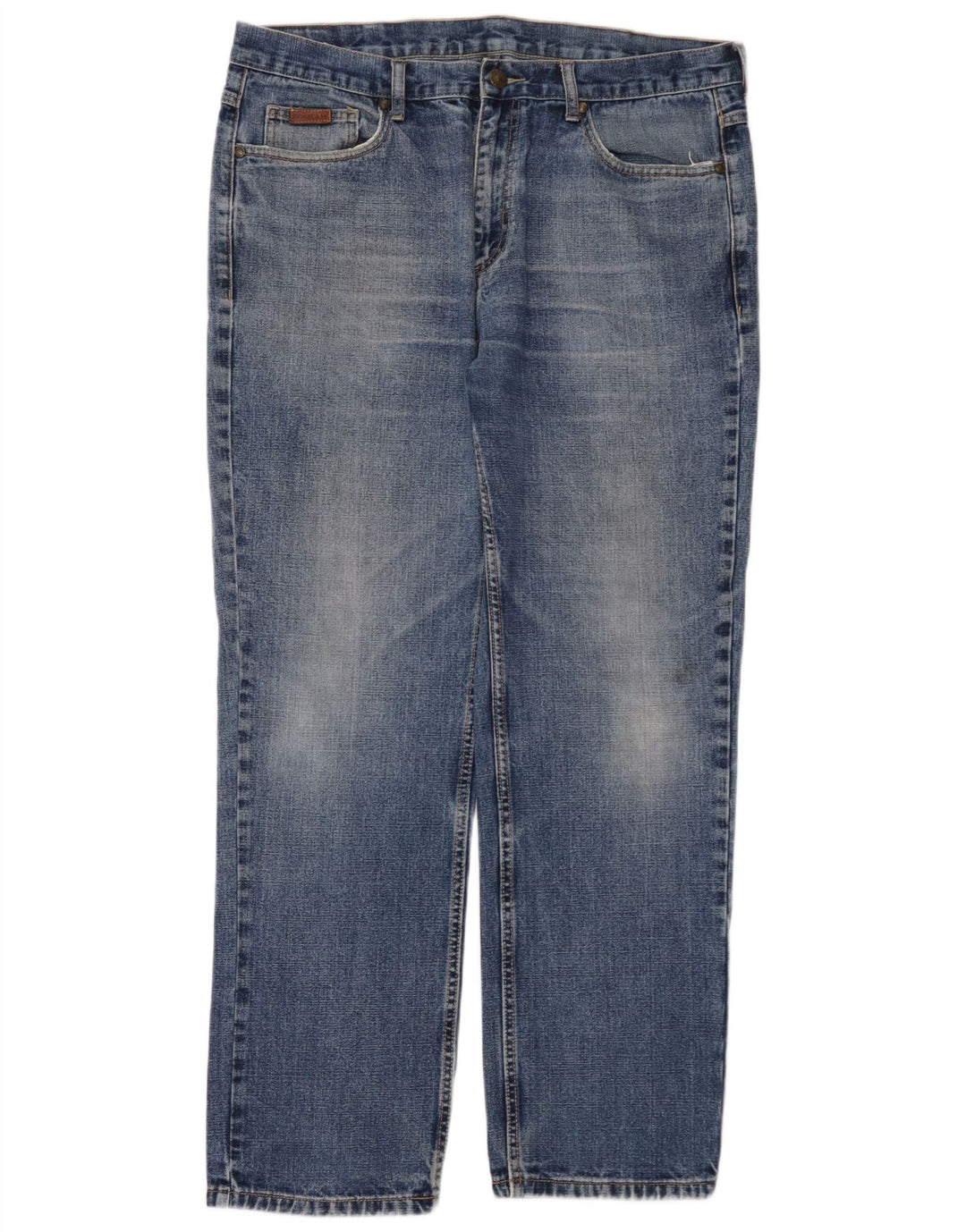 Jeans dritti da uomo Farah W38 L32 cotone blu