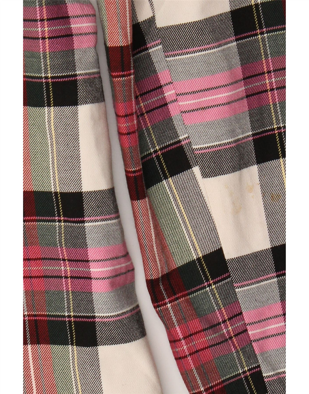 TOPSHOP Giacca blazer doppiopetto da donna UK 10 piccolo quadretto rosa