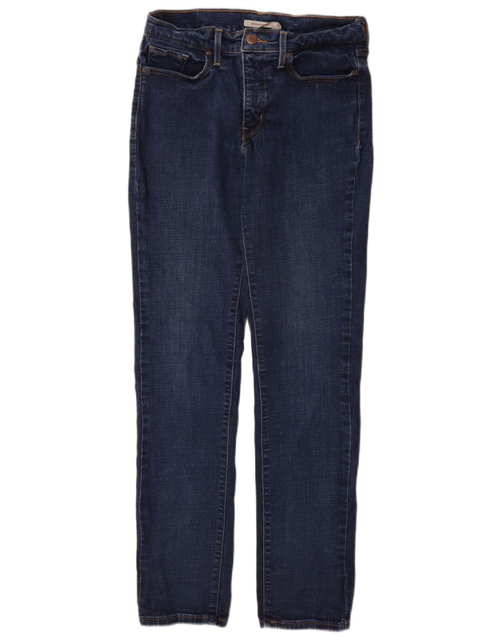 Levi's Donna 312 Shaping Slim Jeans W29 L32 Blu Navy Cotone